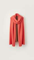 Coral Cashmere Scarf